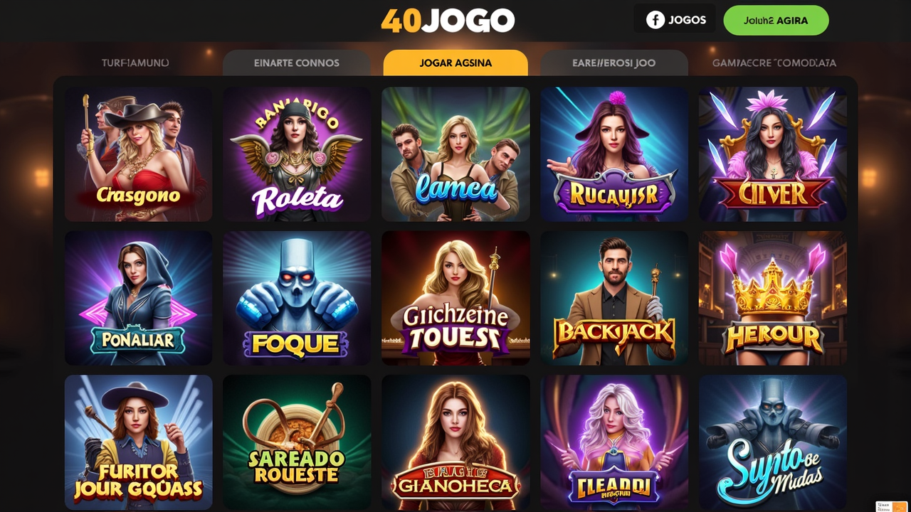 Captura de tela do 40jogo - Modo Clássico